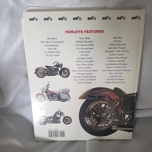 Harley-Davidson Gatefold Pull-Out Book Posters Year 1997 Motorcycle Spec Sheets - Picture 4 of 9